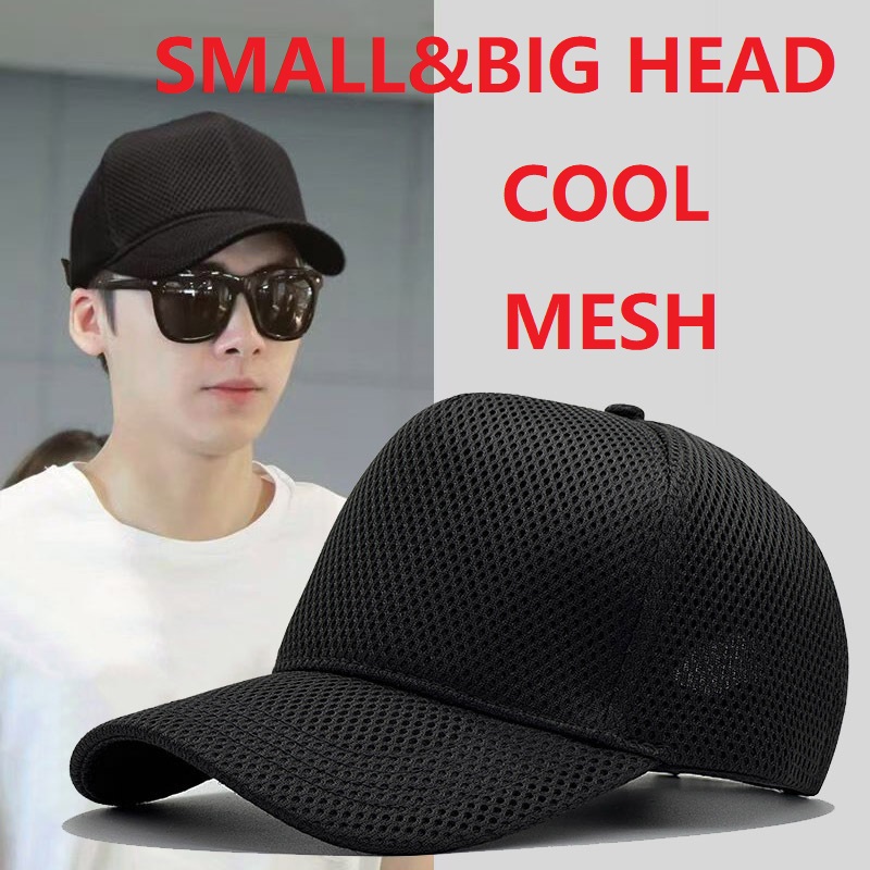 Trucker Cap Mesh - ฤดูใบไม้ผลิฤดูร้อนตาข่ายเบสบอลหมวกสําหรับผู้ชายผู้หญิง Big Head Trucker Cool หมวก