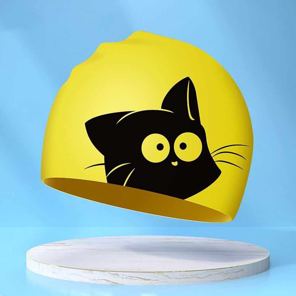 หมวกว่ายน้ำเด็กน้ำหนักเบา กันน - Swim Hat Silicone บทวิจารณ์และราคา