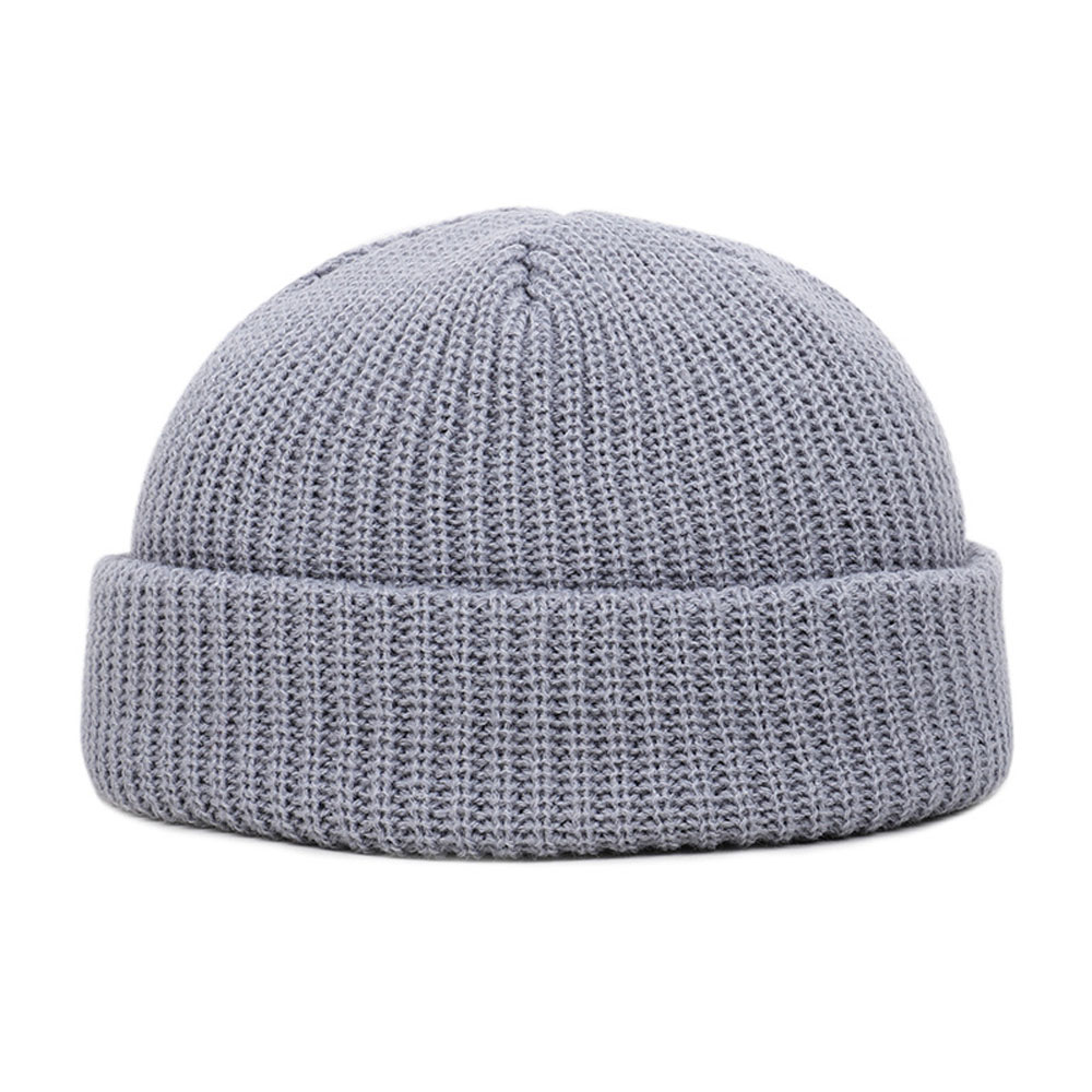 หมวกบีนนี่ถักแบบยูนิเซ็กส์ สีพ - Beanie Cuffed Knit บทวิจารณ์และราคา