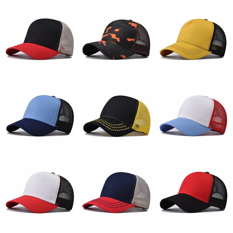ใหม่ 5 บานหน้าต่างตาข่ายเบสบอล - Trucker Cap Mesh บทวิจารณ์และราคา