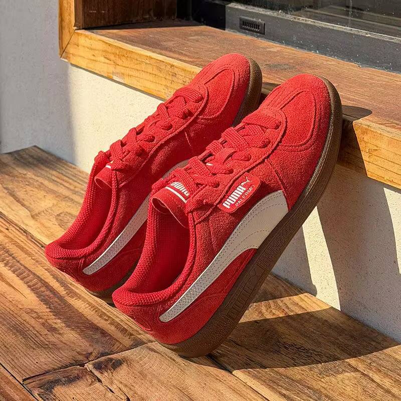ใหม่พูม่า ปาแลร์โมรองเท้าผ้าใบ - Puma Shoes Suede Classic บทวิจารณ์และราคา
