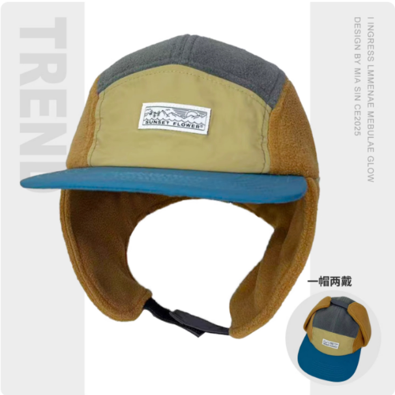 หมวกเบสบอลแบบห้าชิ้น ผ้าฟลีซกั - Corduroy Cap 5 Panel บทวิจารณ์และราคา