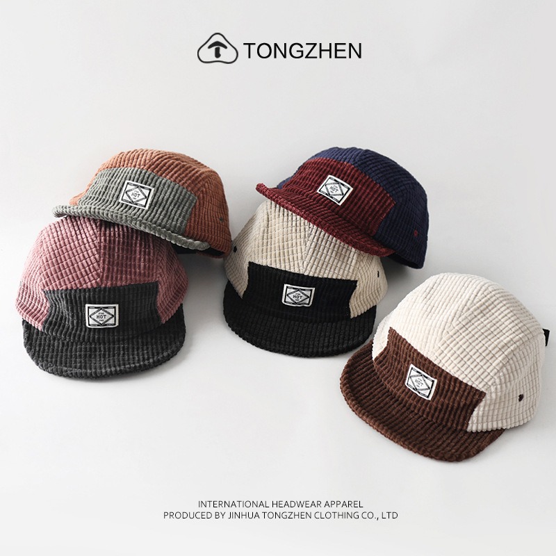 หมวกเบสบอล 5 แผง ผ้าคอร์ดูรอย  - Corduroy Cap 5 Panel บทวิจารณ์และราคา